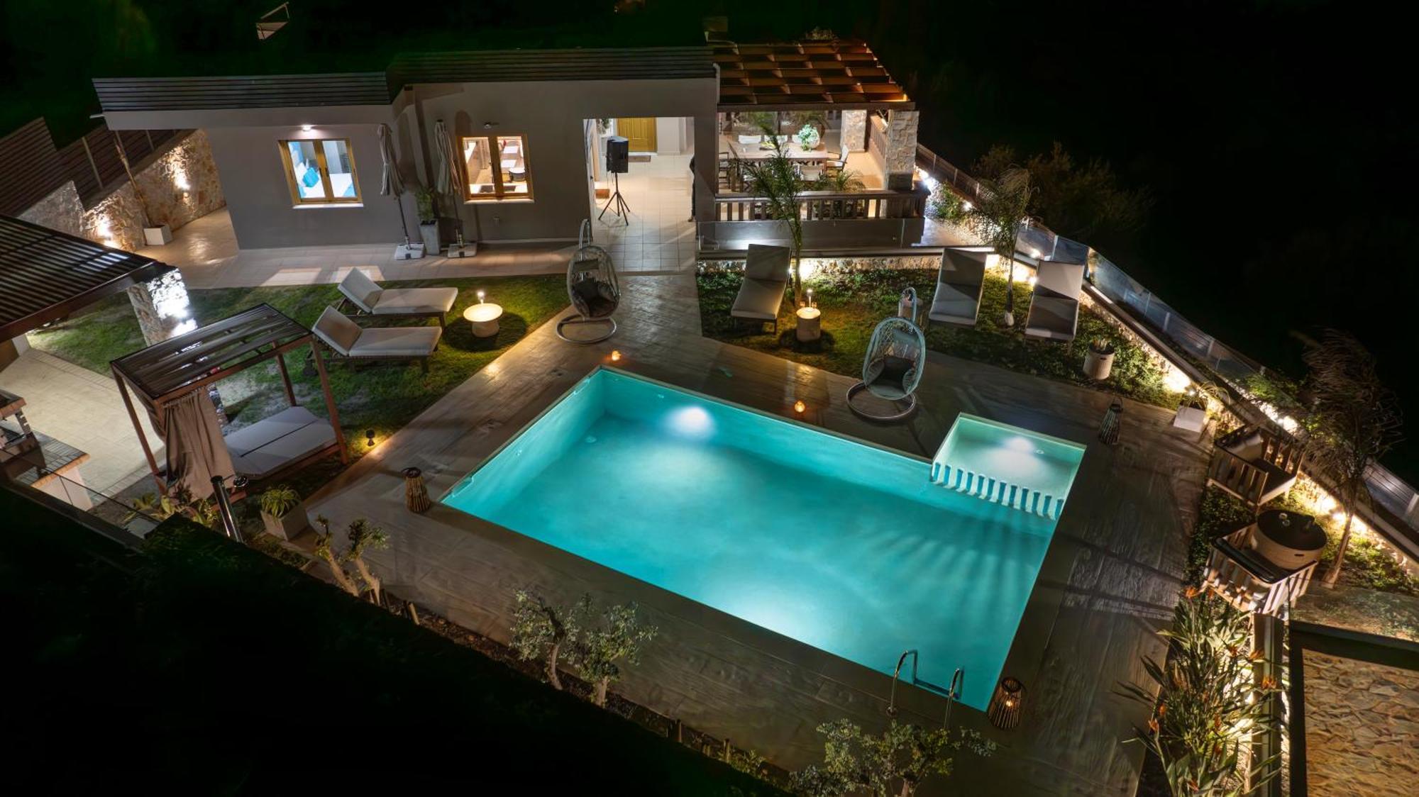 מאלמה Villa Lady Dafni With Private Heated Pool מראה חיצוני תמונה